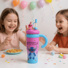 Bottle:Naughty Stítçh -Sipper with 3D charm & Handle