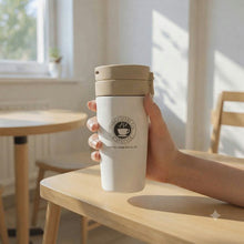 Bottle:Stainless Steel Coffee Travel Tumbler | Hot & Cold Leak-Proof Cafe Cup