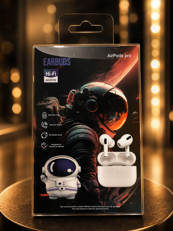 Earbuds:Astronaut Edition TWS Wireless High Quality Edition