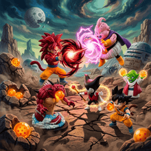 Anime: DRAGON BALL Full Set of 6 Premium Anime (10 CM hieght Each Collectible)- Full Set
