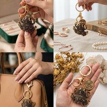 Keychain: Royal Frog Crystal Bag Charm Keychain